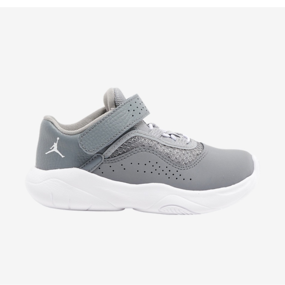 Toddler Grey and White Jordan 11 CMFT low